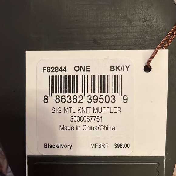 Coach sparkly scarf - Picture 6 of 6